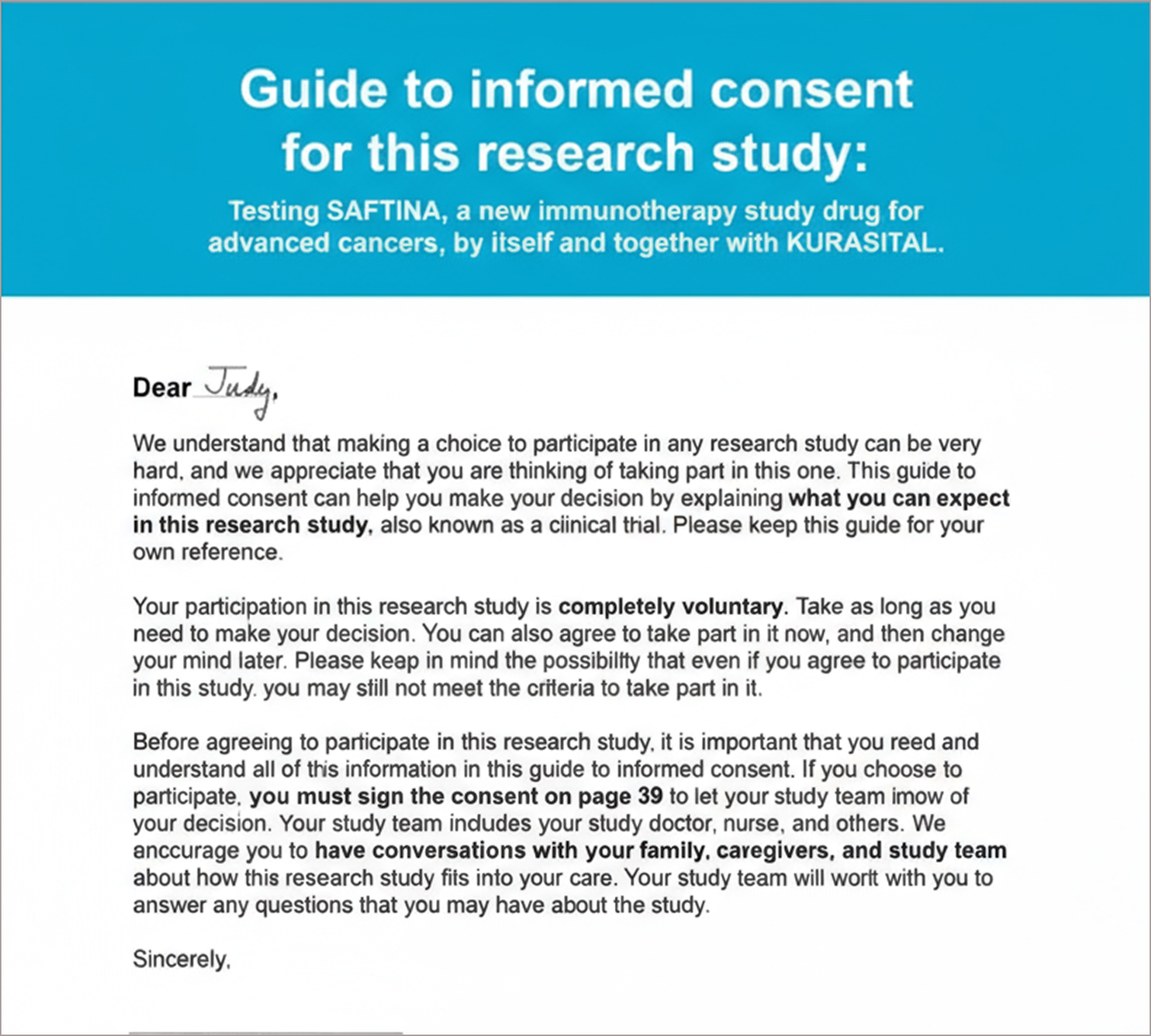 Case Study: Reimagining an Informed Consent Form with UPL
